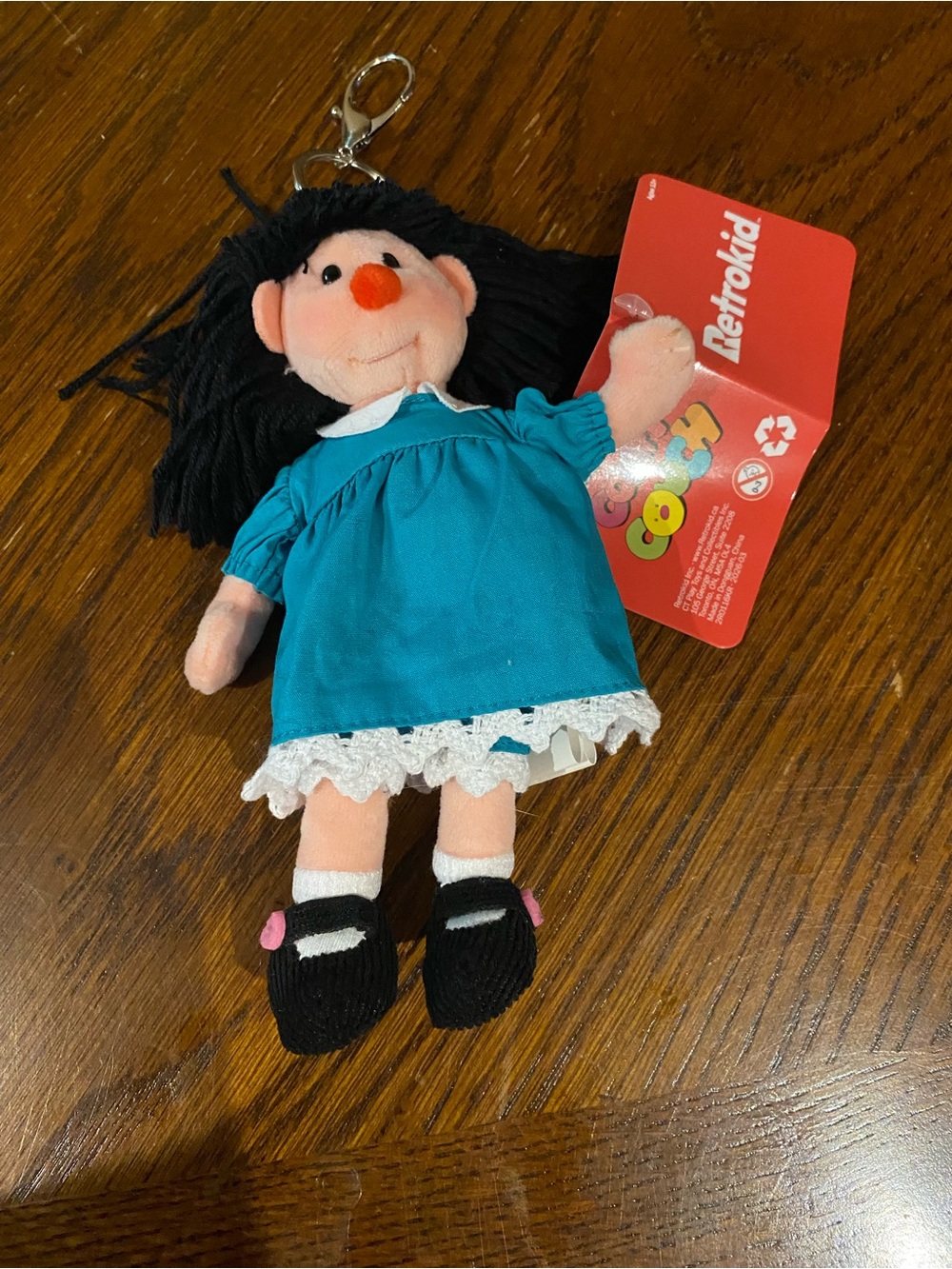 New Retro Kid Retrokid Big Comfy Couch Molly Mini 8" Plush Bag Charm Toy Doll